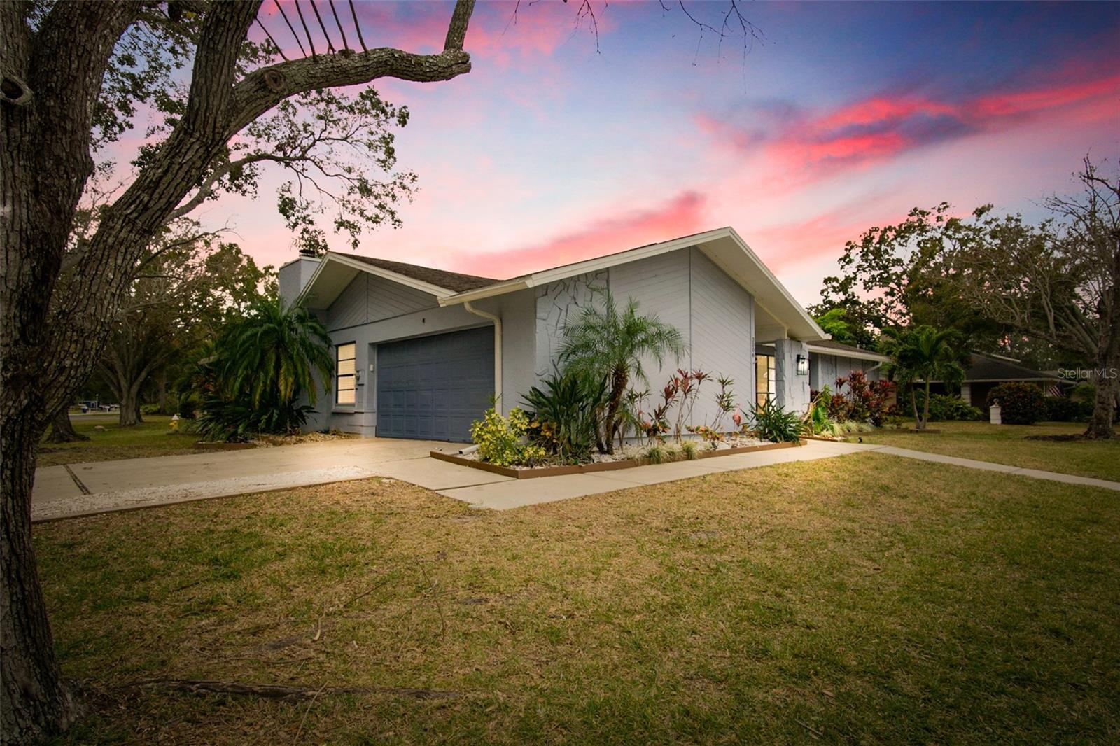 2 Car Garage Corner Lot