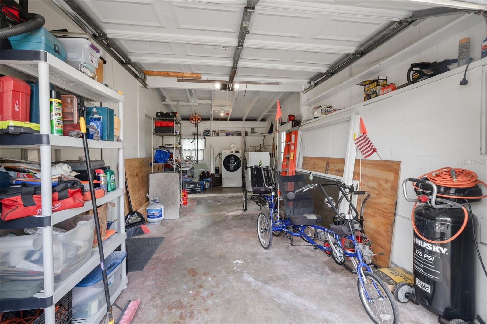 Attached One Car Garage with Laundry