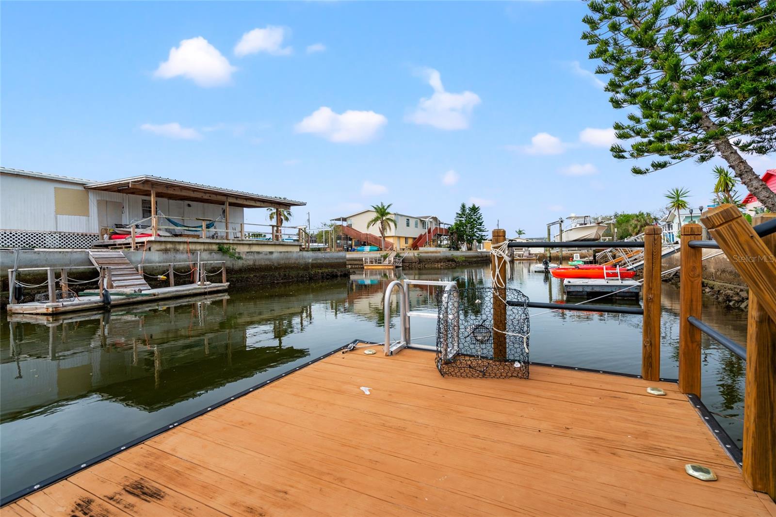 beautiful floating dock