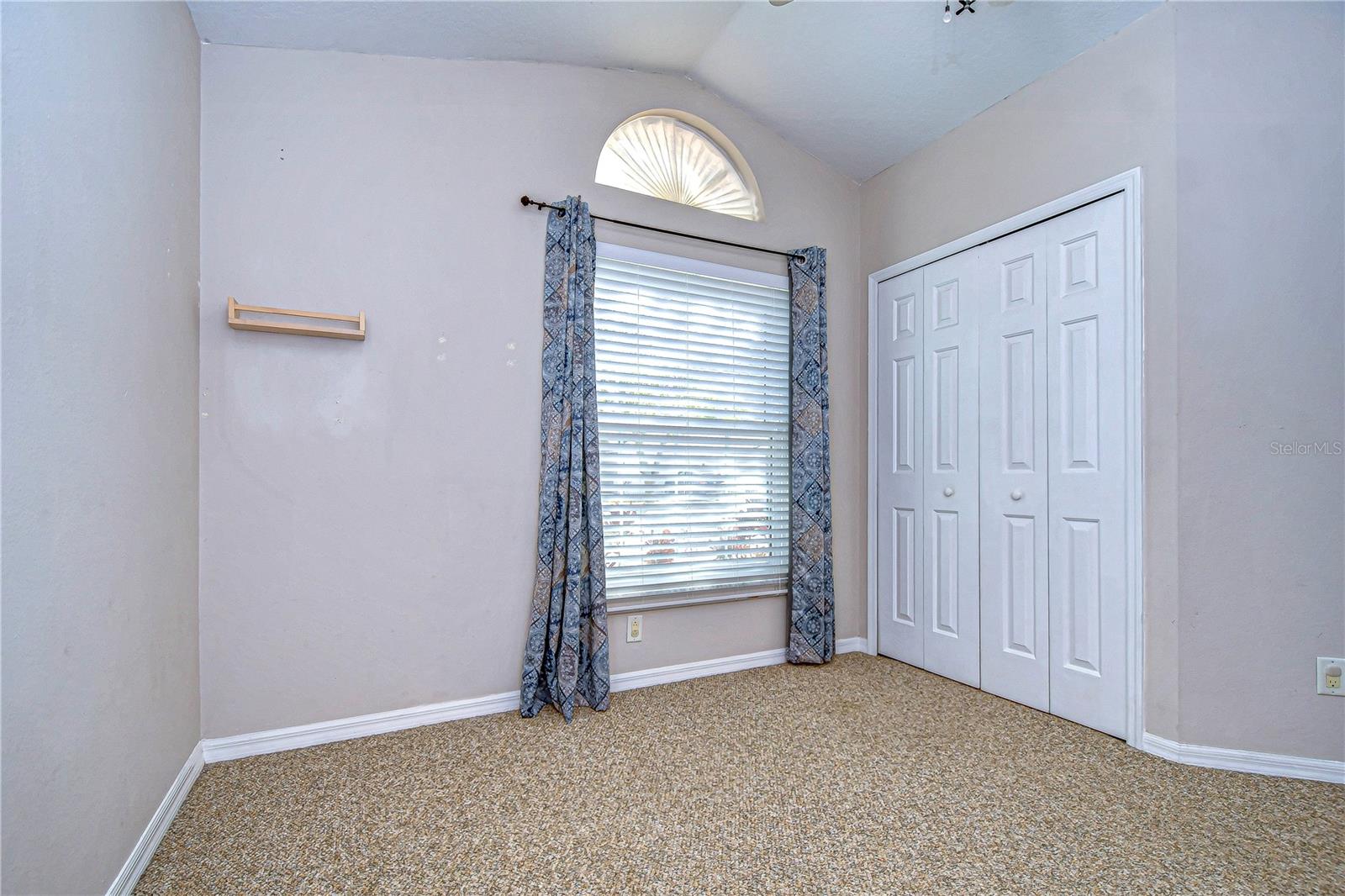 Double door closet space!