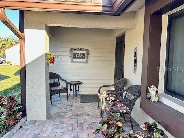 Front Open Patio to enter the home