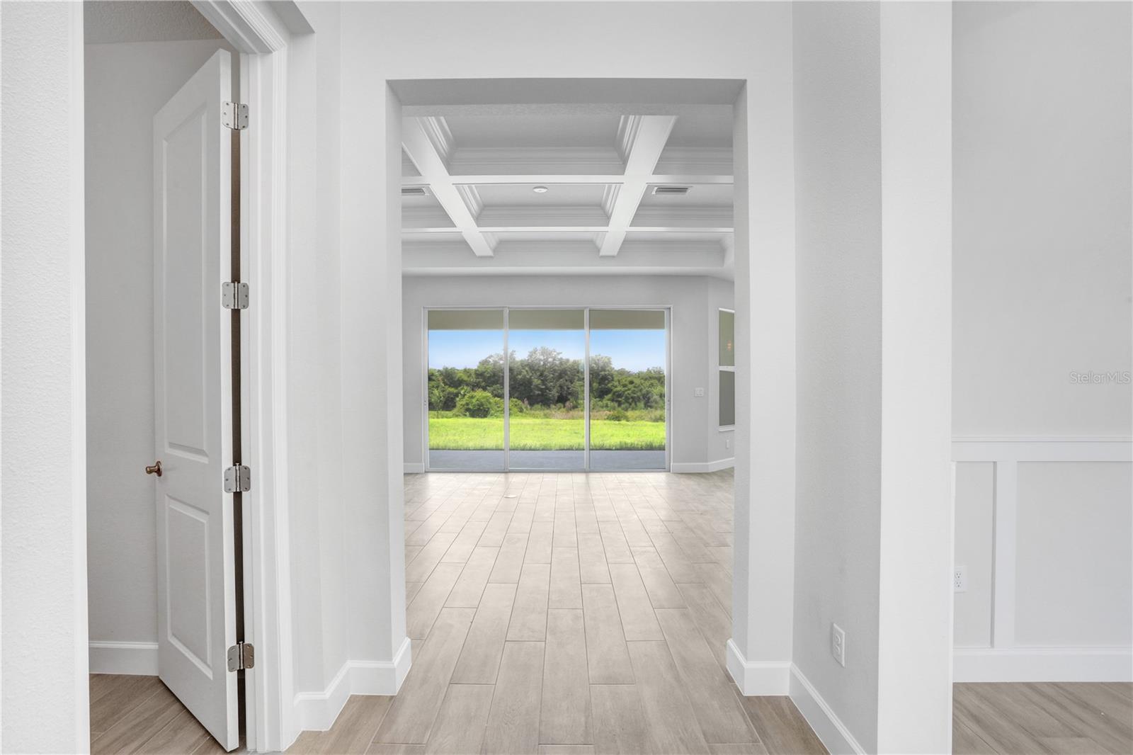 Foyer leading into Great Room