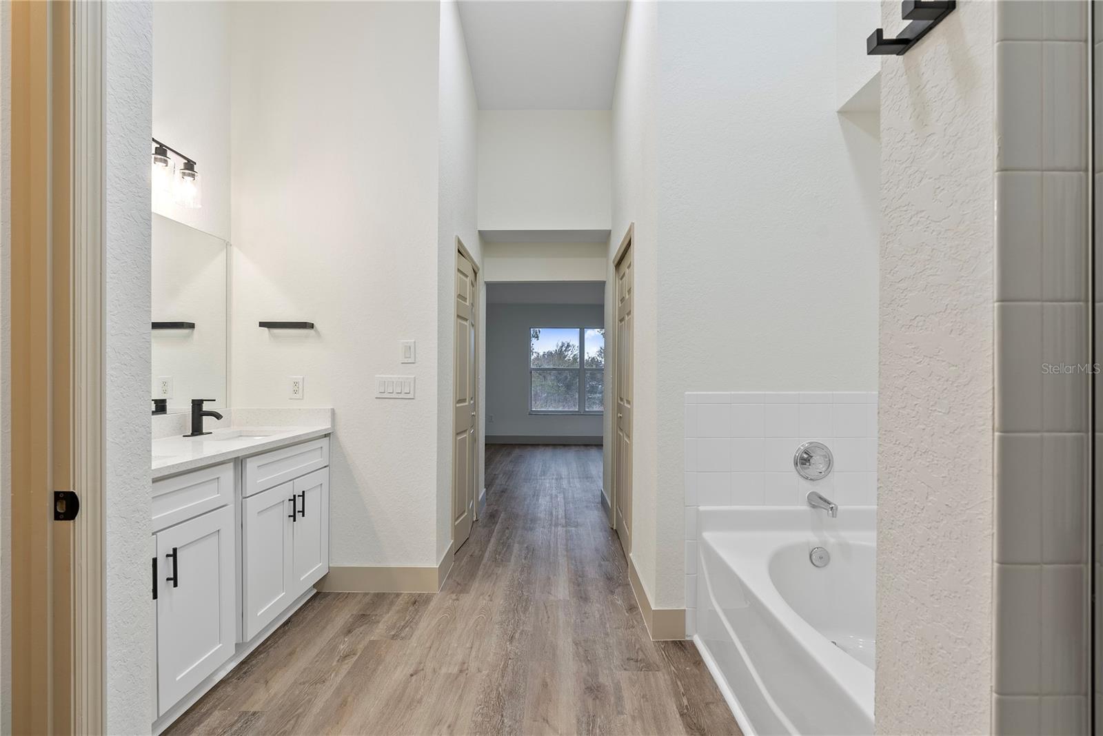 Separate Tub And Shower In The Master Bathroom.