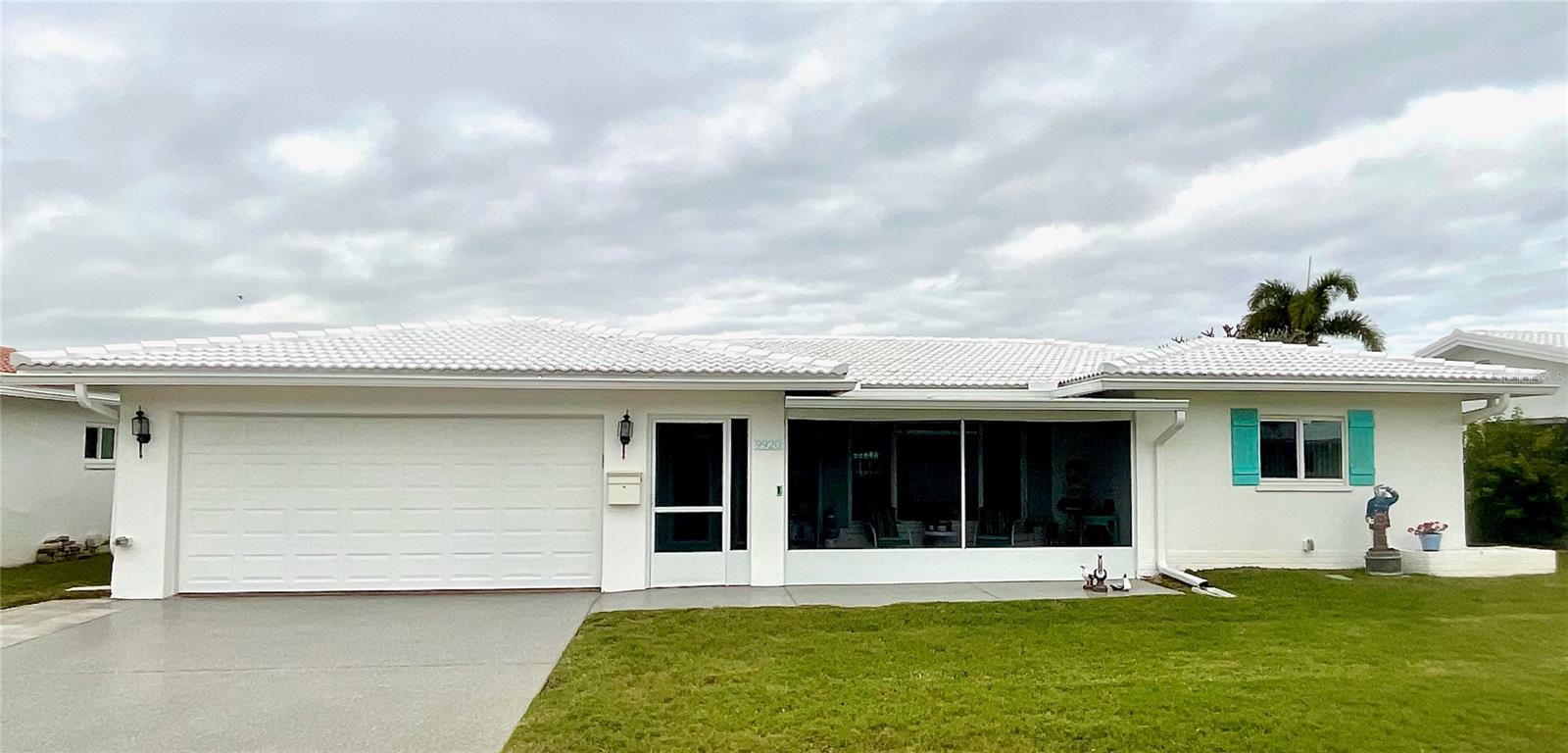 2-Front of home with 2 car garage