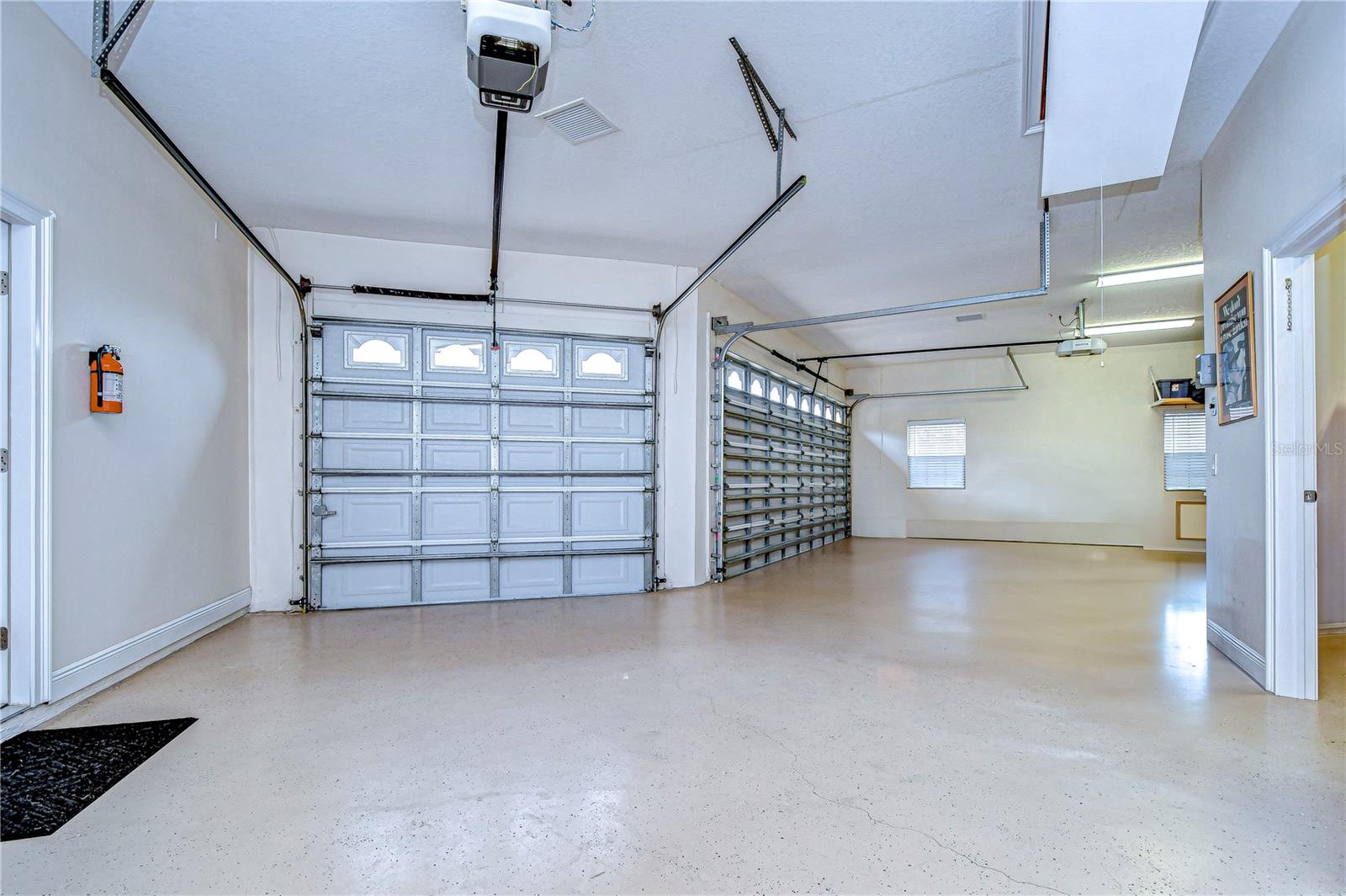 Expansive garage!