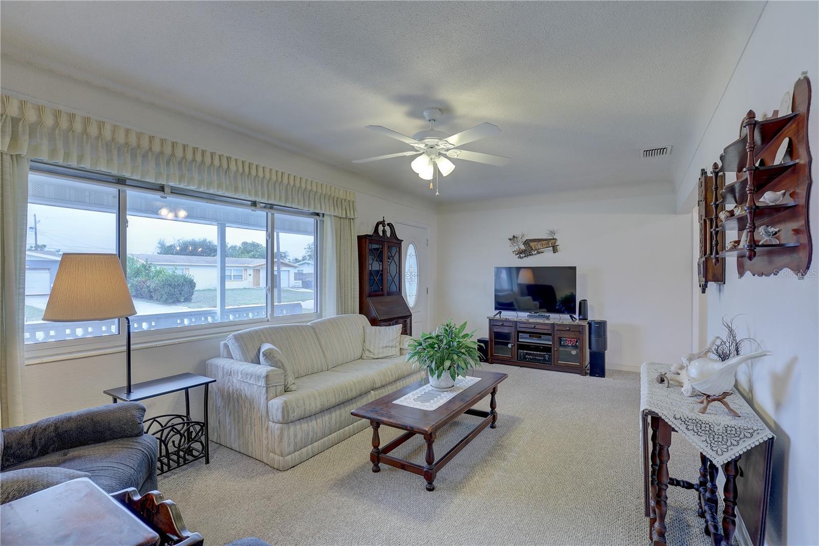 Living Room with large picture window