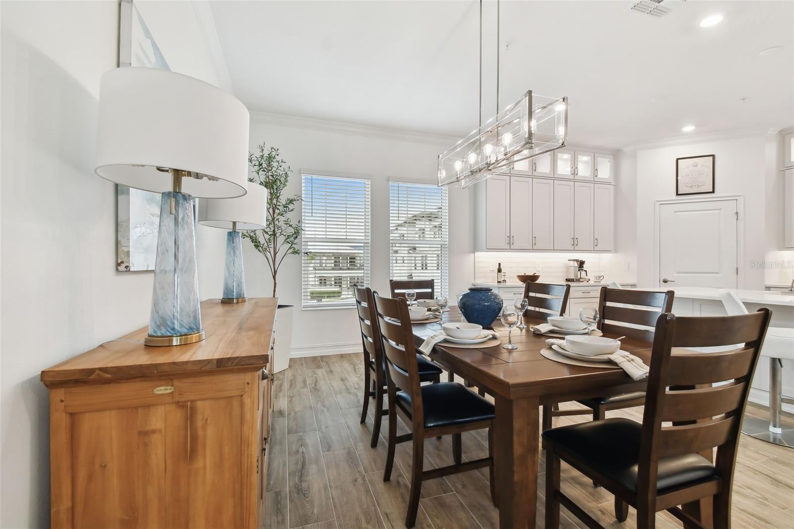 Dining Area Adjacent to Kitchen