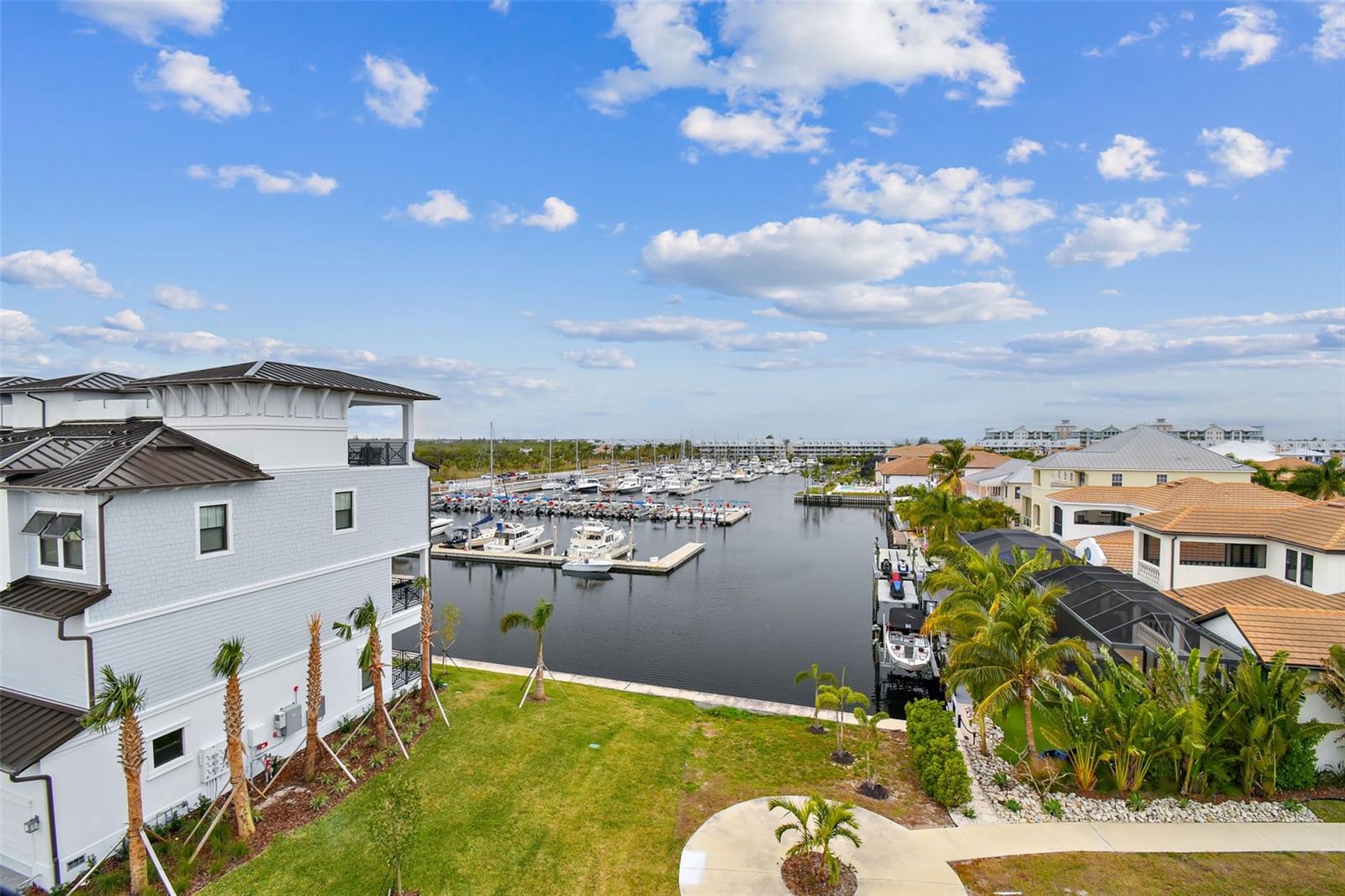 Water View from Roof Top Covered Deck