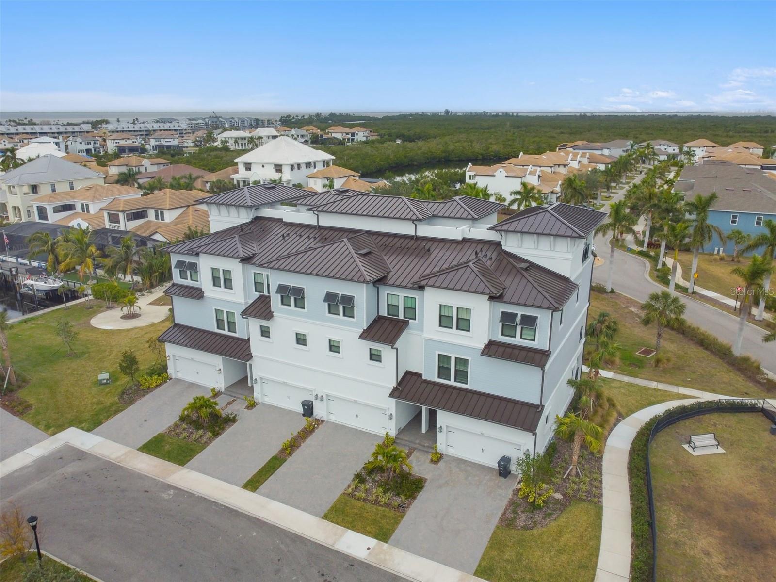 Aerial of Townhome