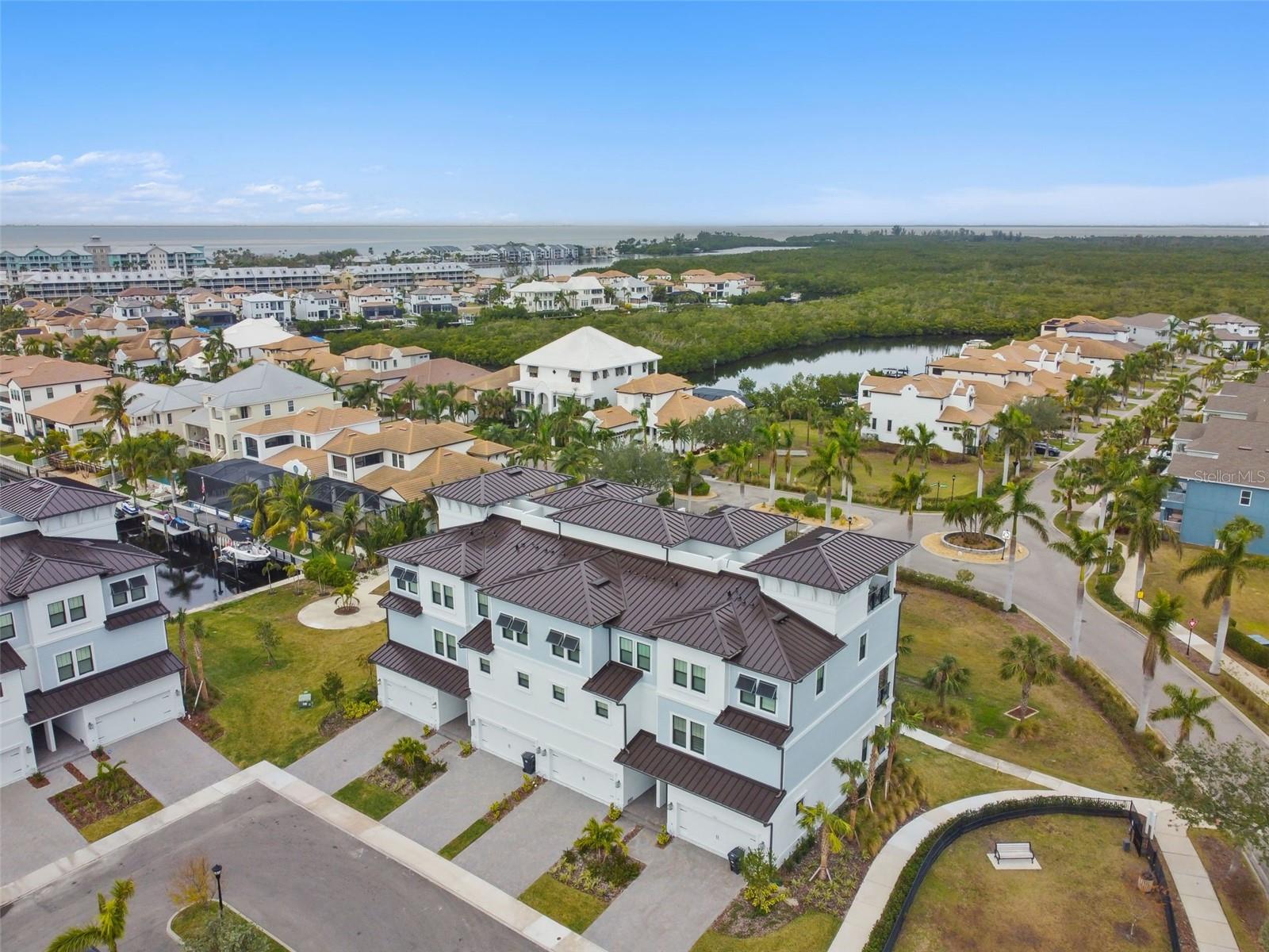 Aerial of Townhome