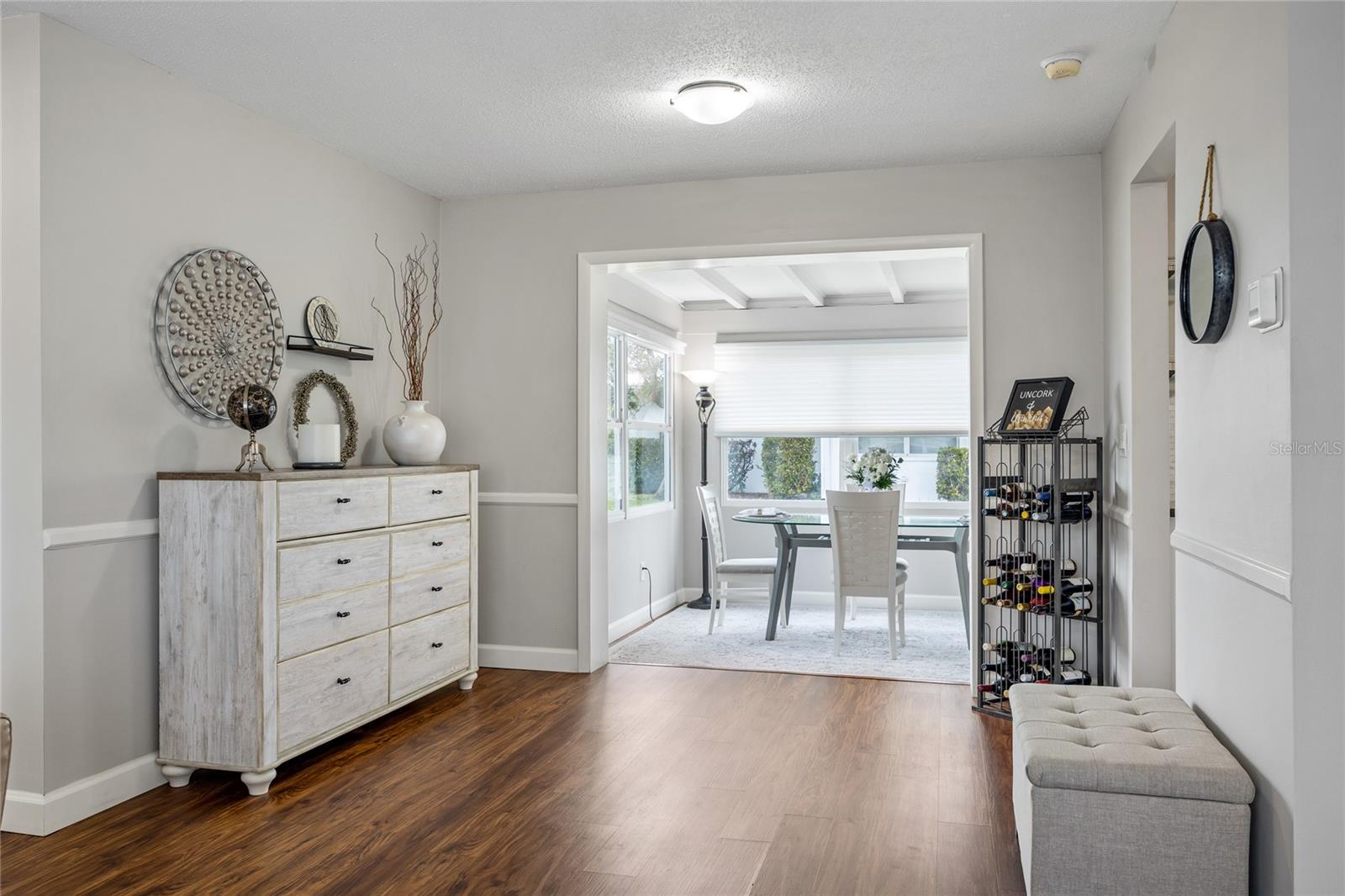 The present owners are opting to use the Sunroom as their Dining Room leaving this space that might be used as the Dining Room for other purposes