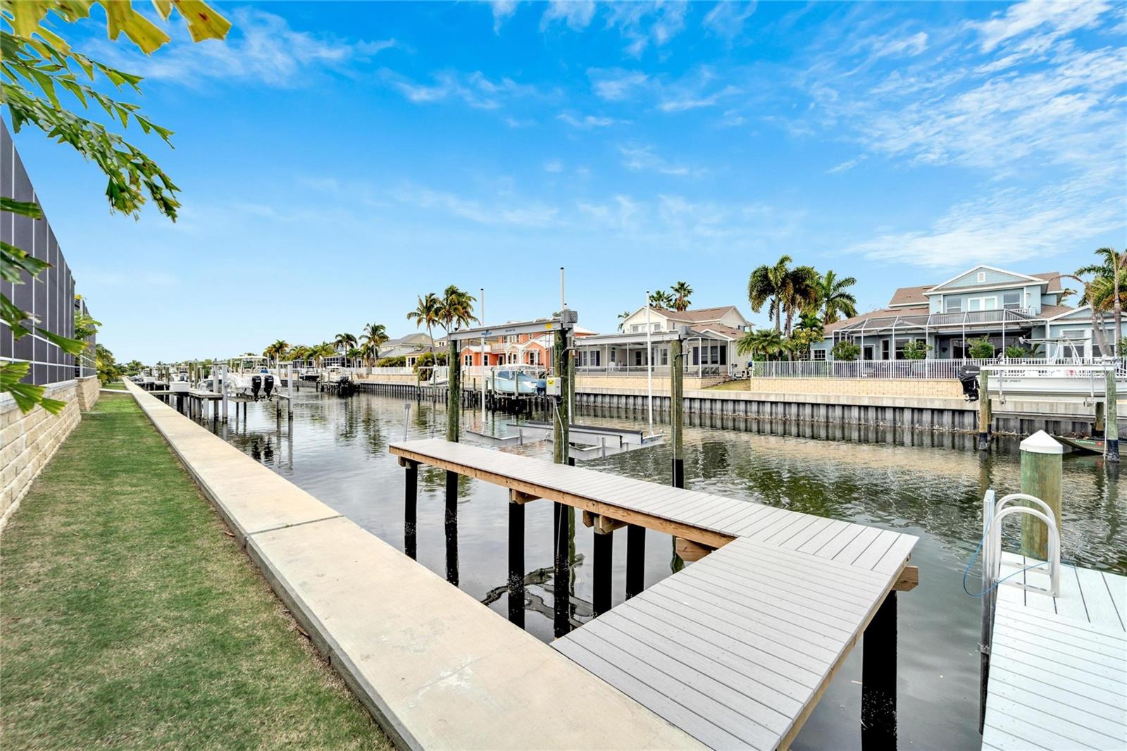 Dock and Boat Lift