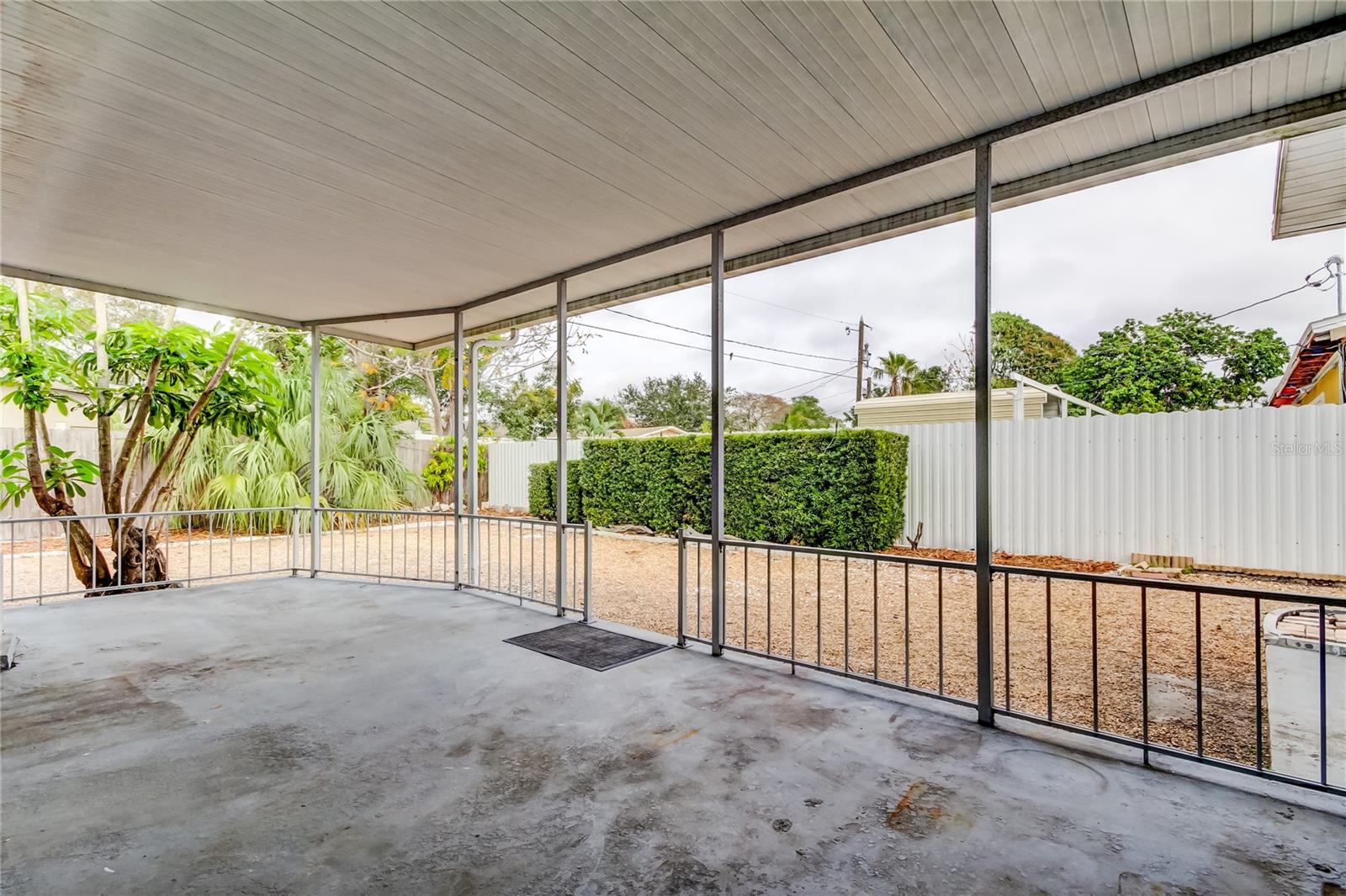 Large Covered Patio