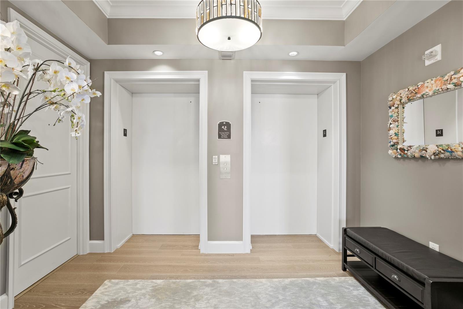 Elegant foyer