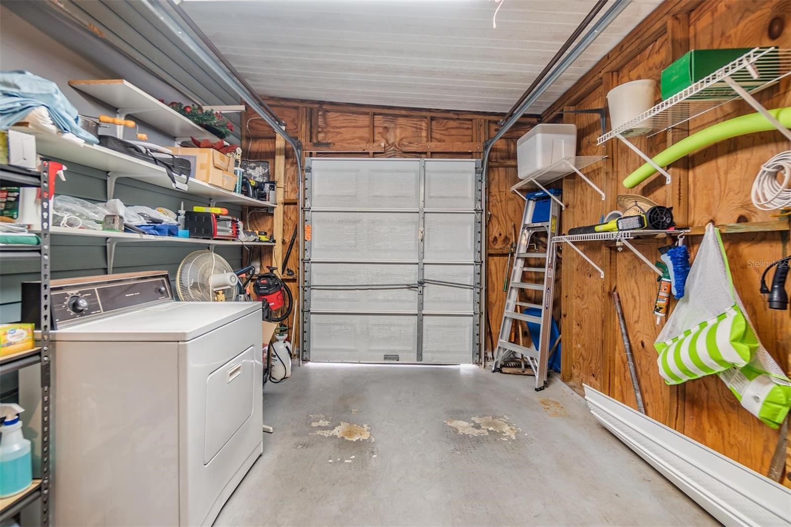 Golf cart garage.