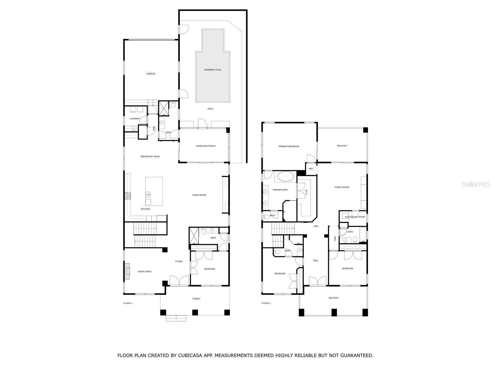 floor plan combined