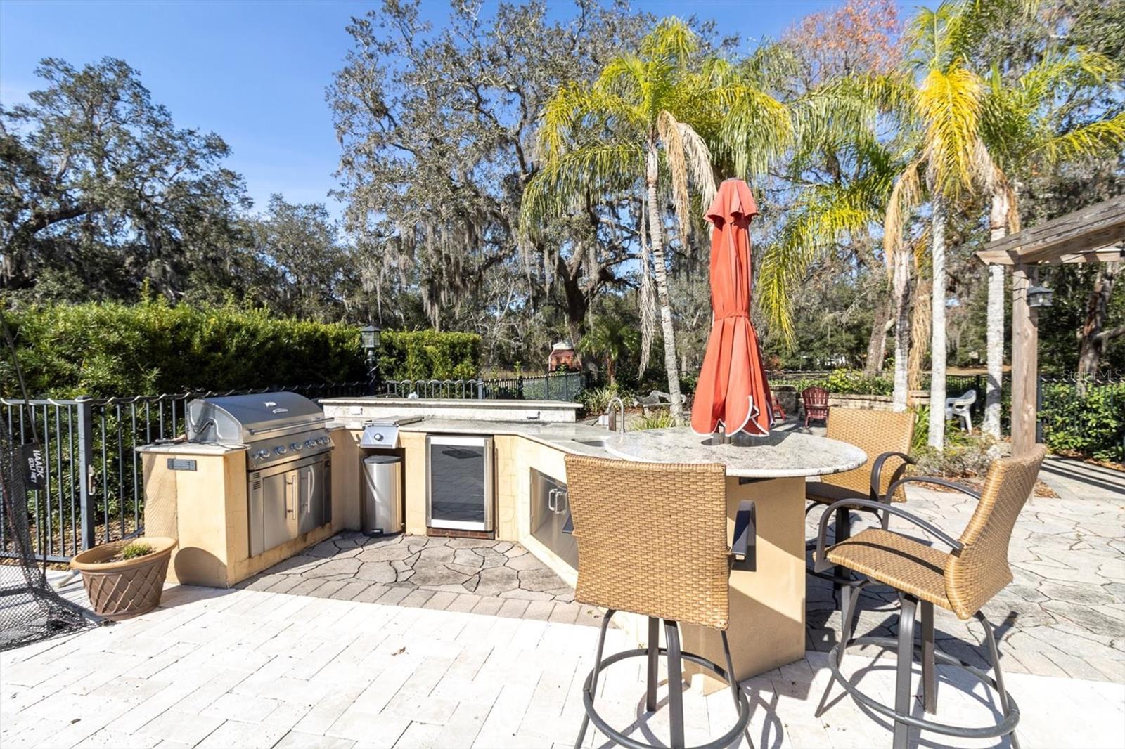 Outdoor kitchen