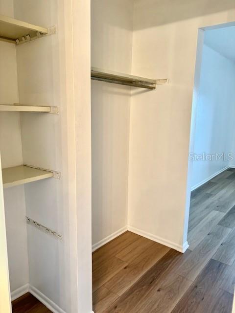 Lots of Closet space in Bedroom