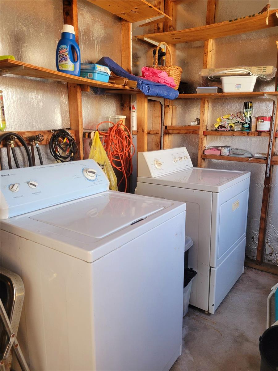 Washer and Dryer included