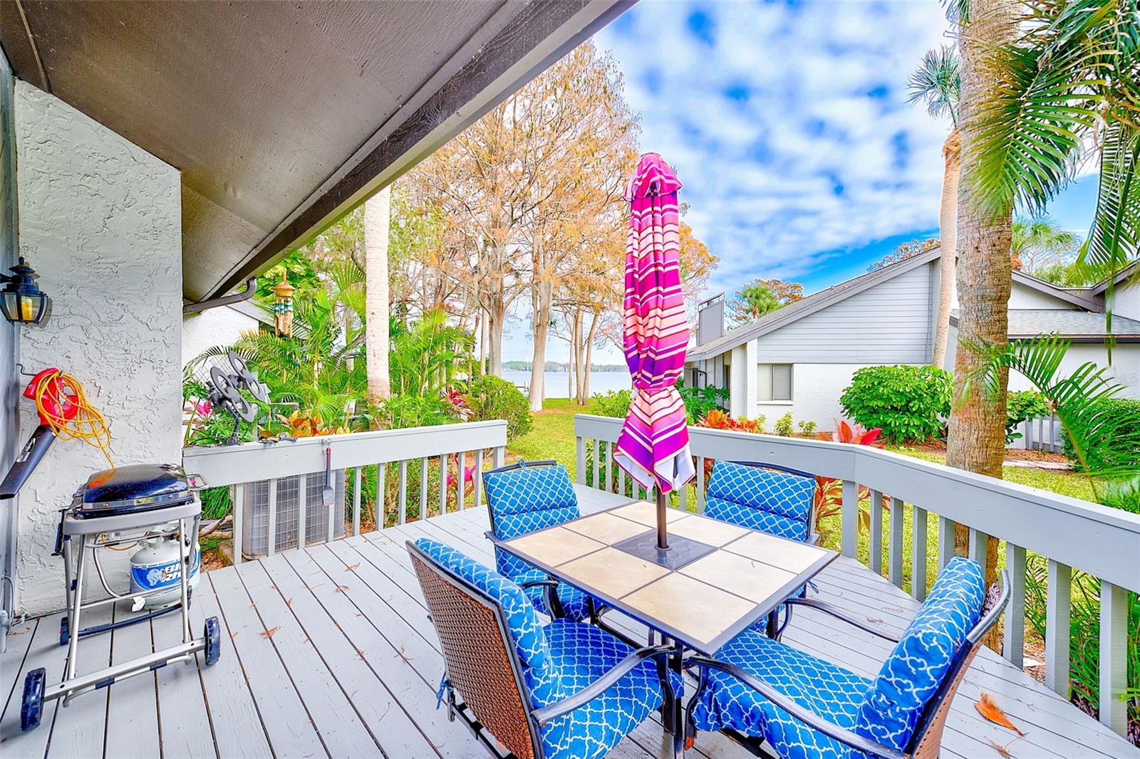 Relax on your private deck