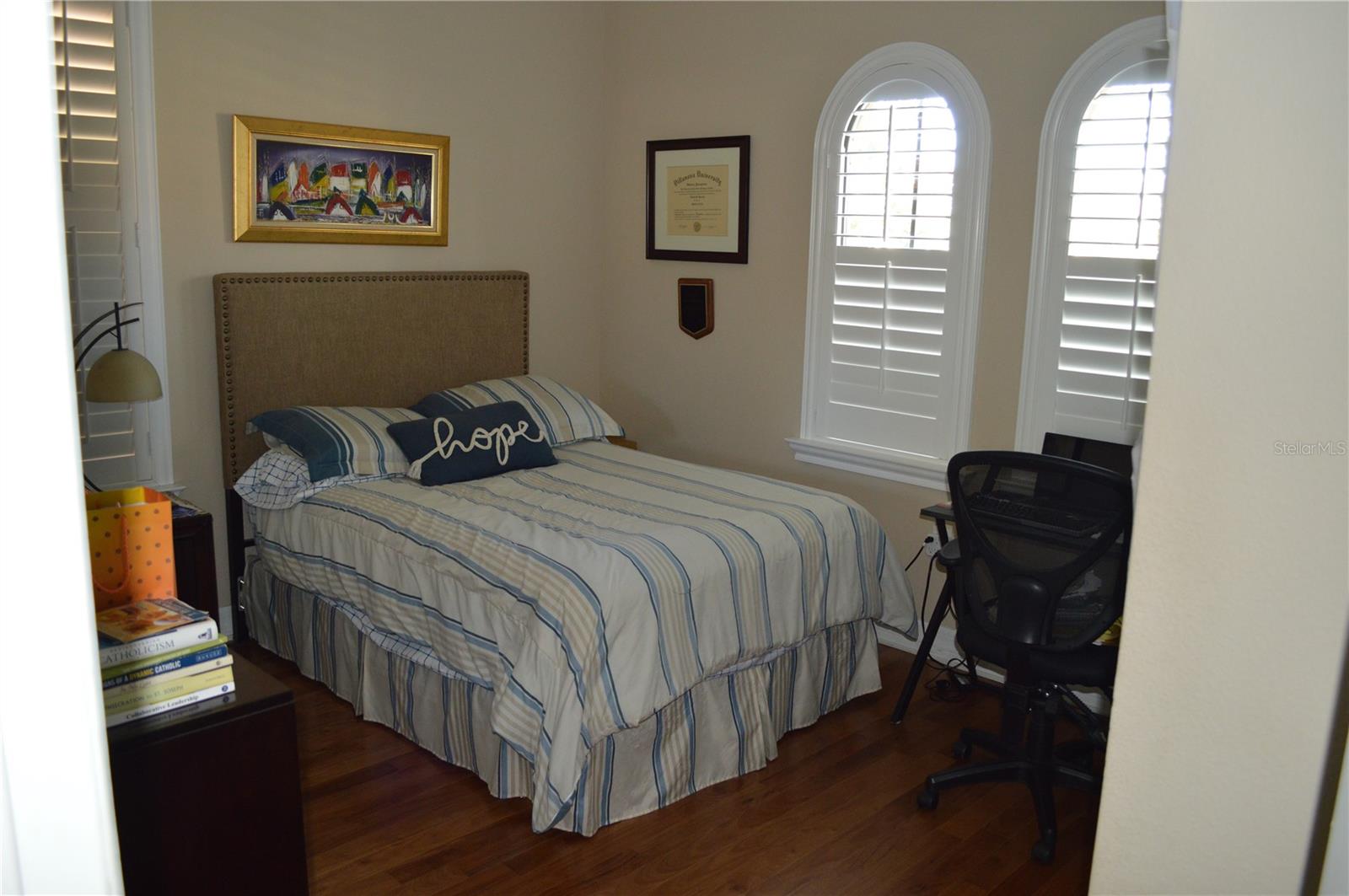 Third bedroom towards the front of the house.