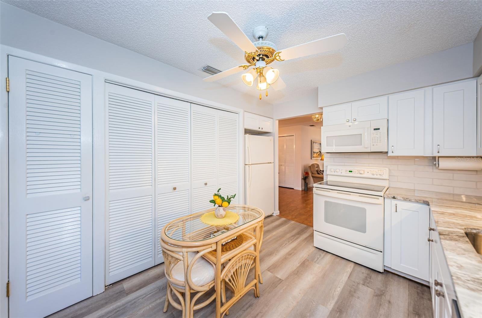 Remodeled Kitchen - Laundry Closet