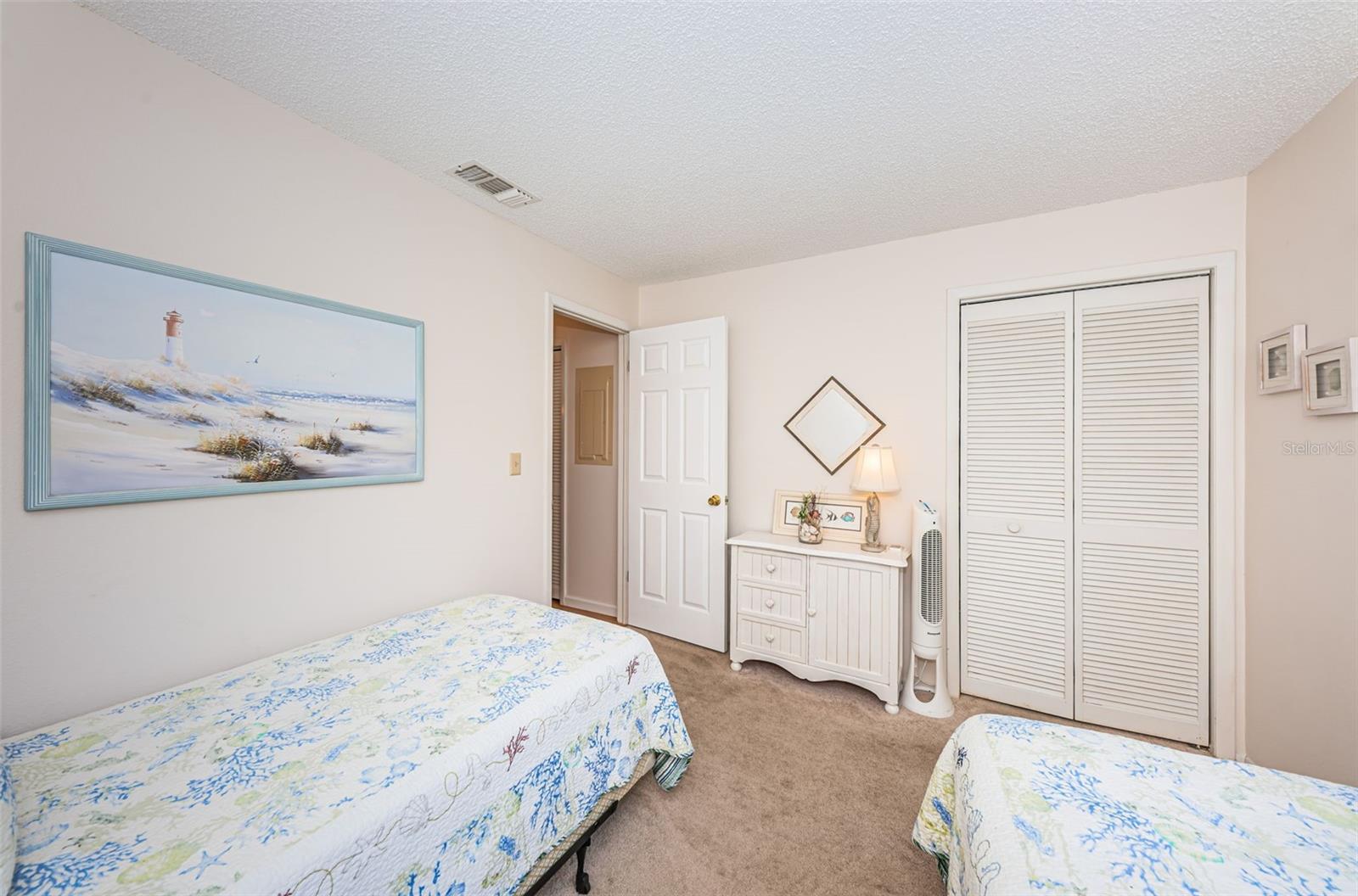 Bedroom #2 - Spacious closet