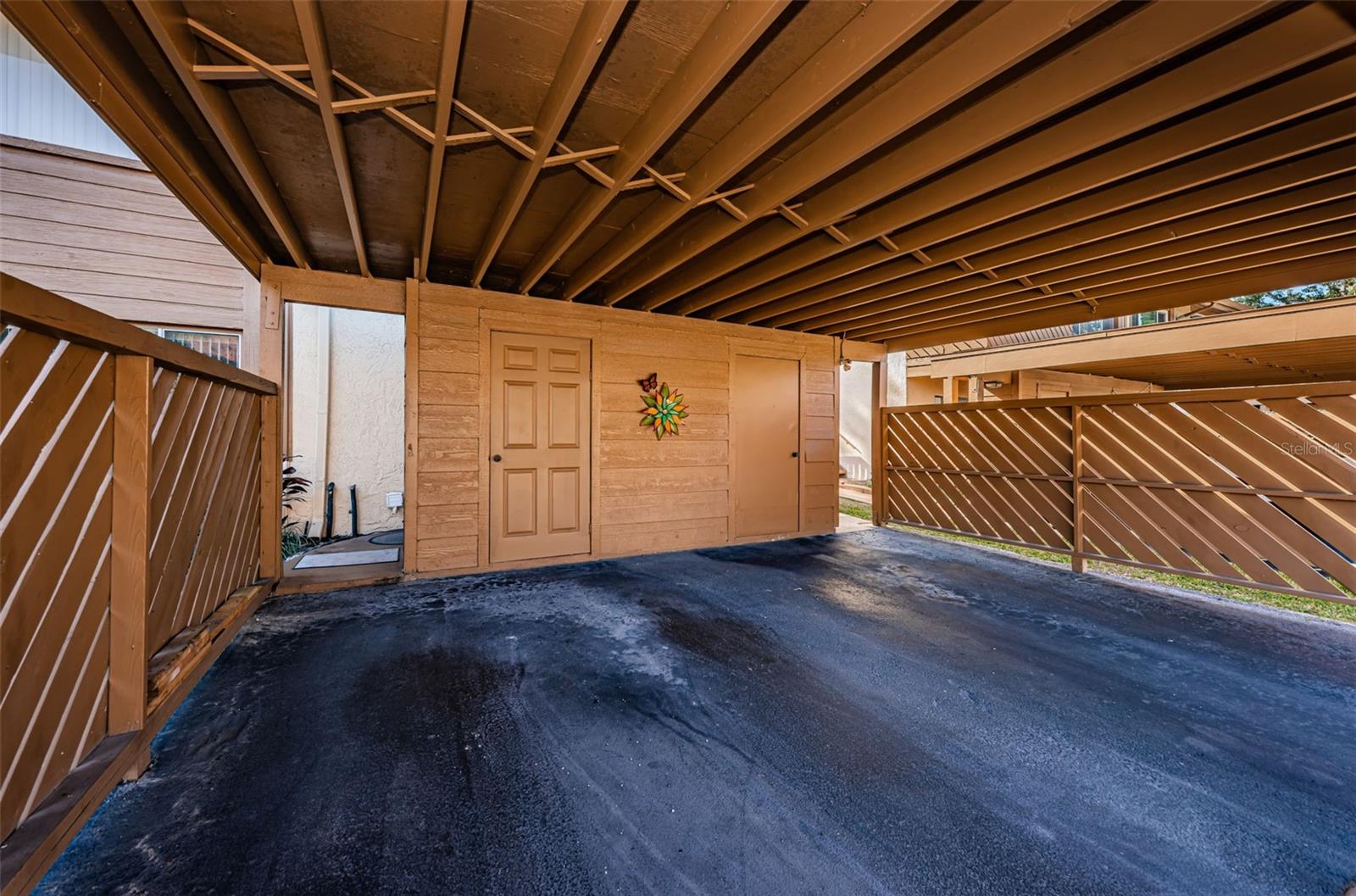 Carport & Storage Closet