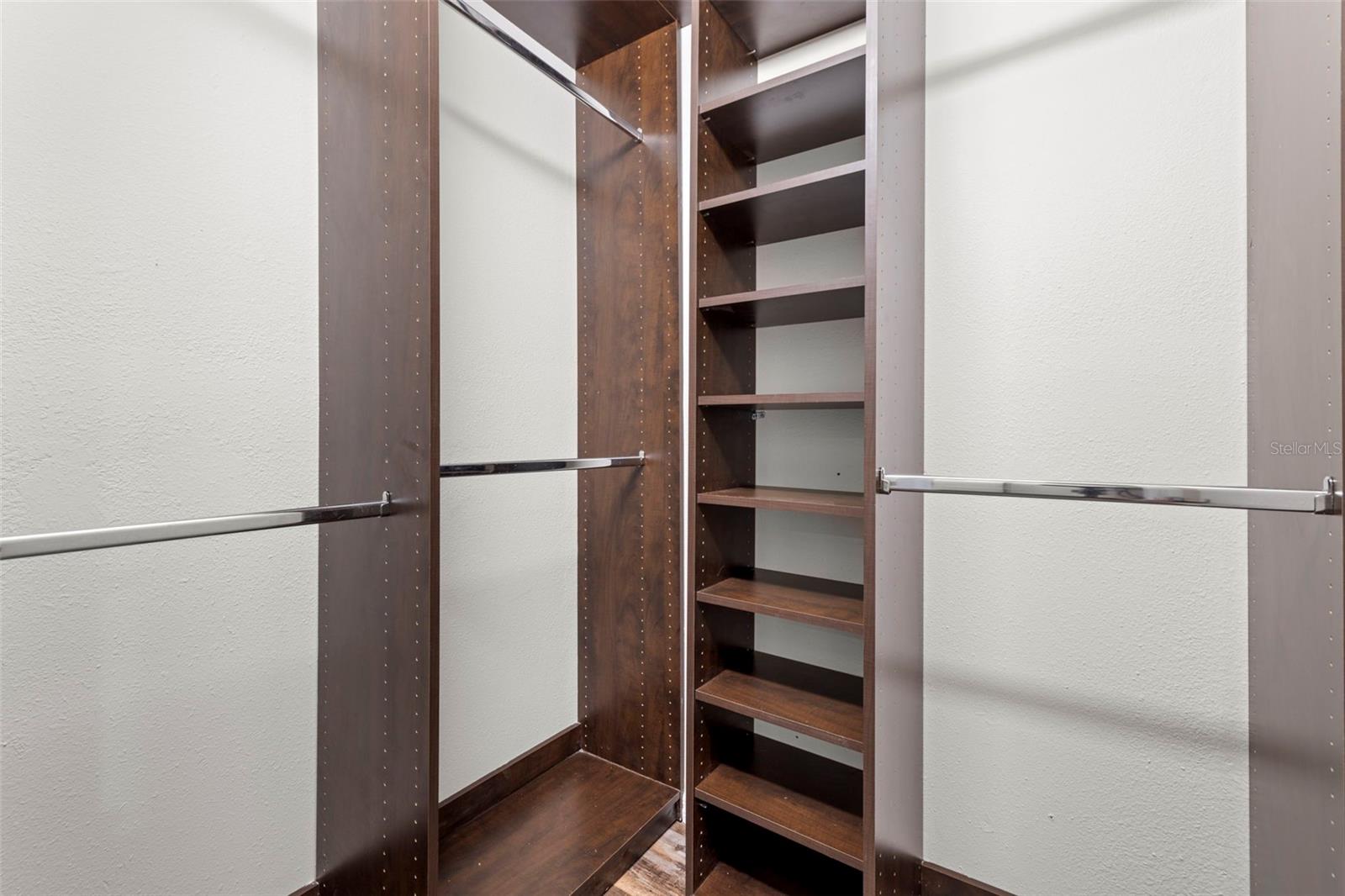 Primary Bedroom Dual Walk-In Closets