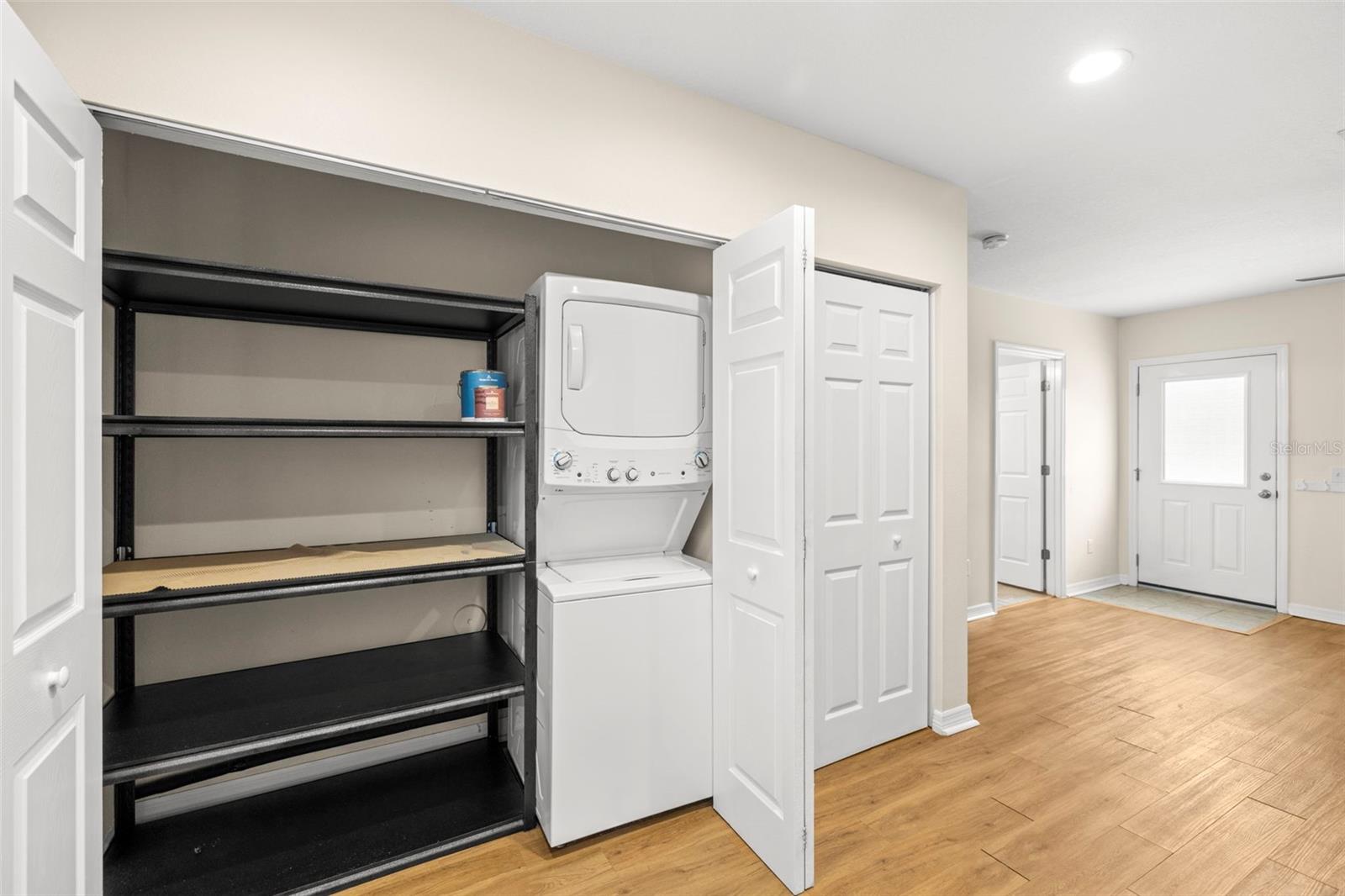 Guest House Kitchen Storage and Washer/Dryer