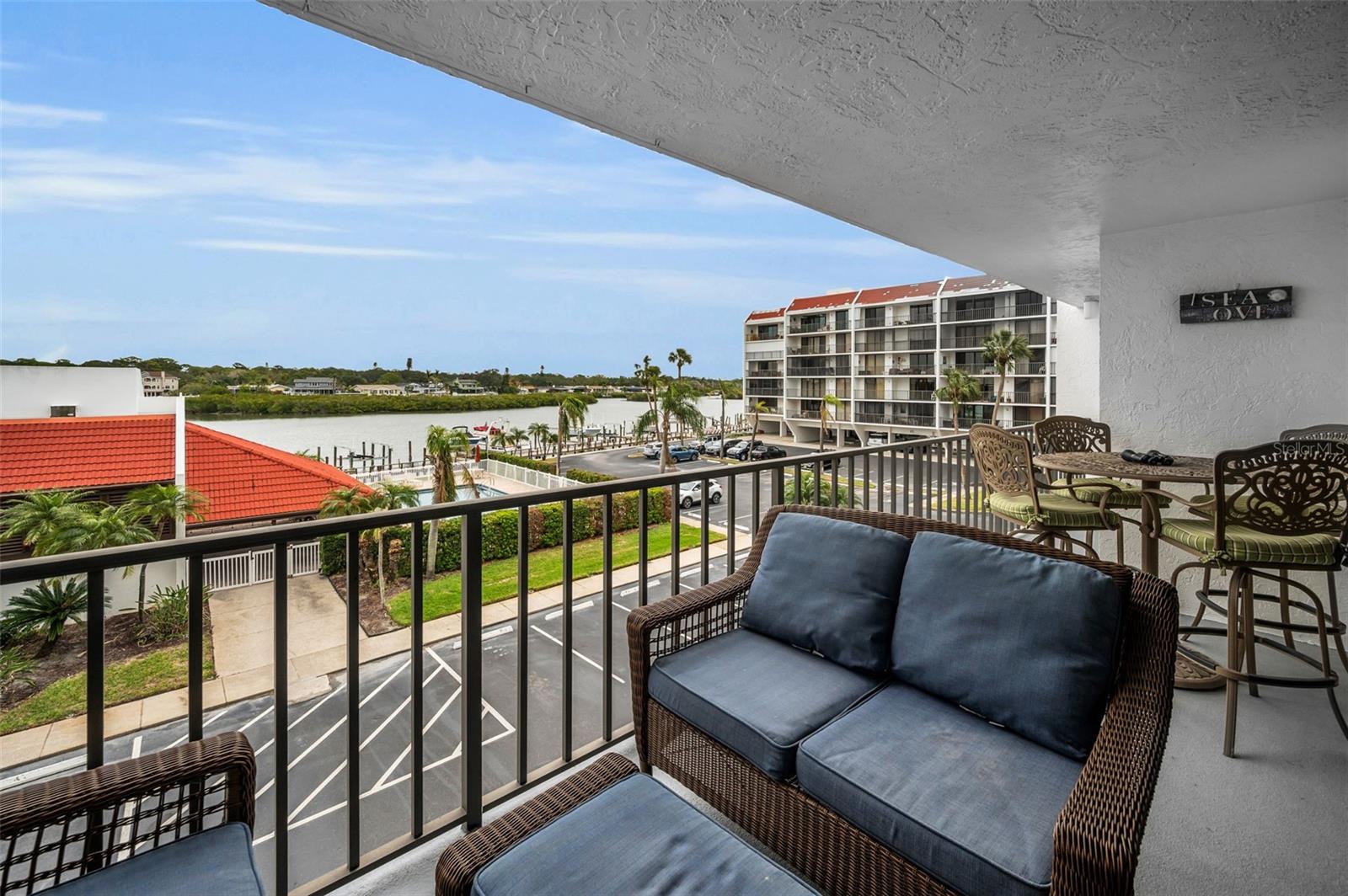 Panoramic View of the Water, Pool, Clubhouse and the Florida lifestyle!