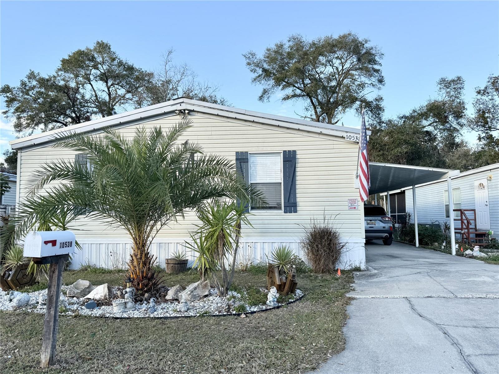 Front View of Home