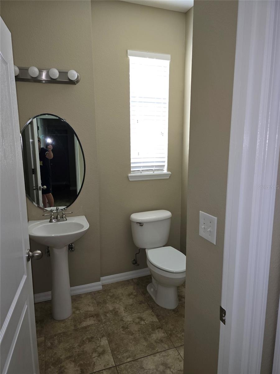 Half bath downstairs
