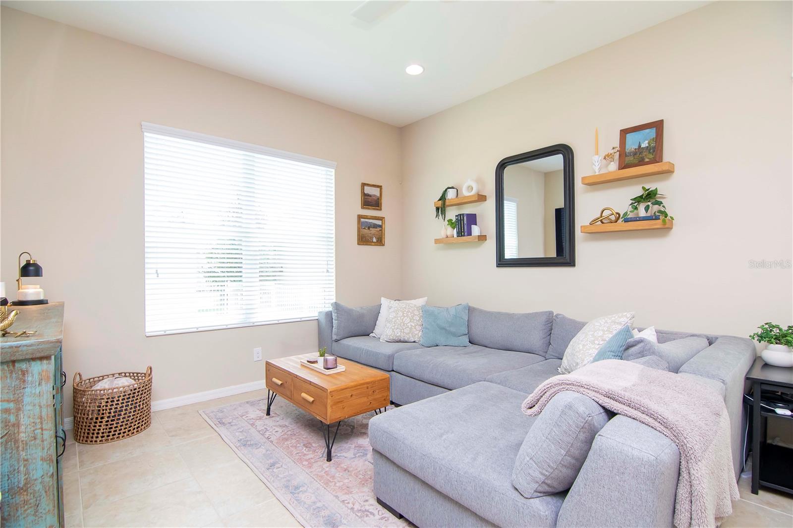 Bright and inviting family room