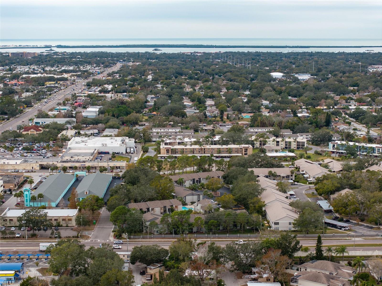 Aerial View of Great Location.