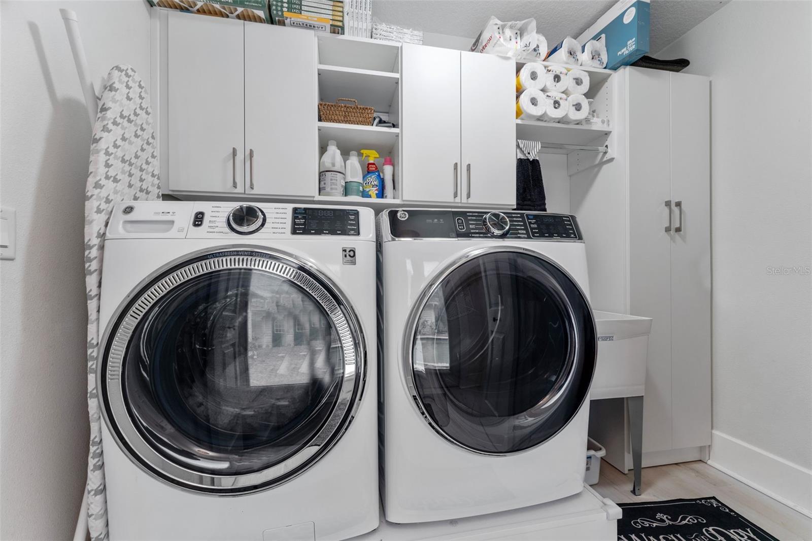 washer/ dryer in main home. This room was expanded.