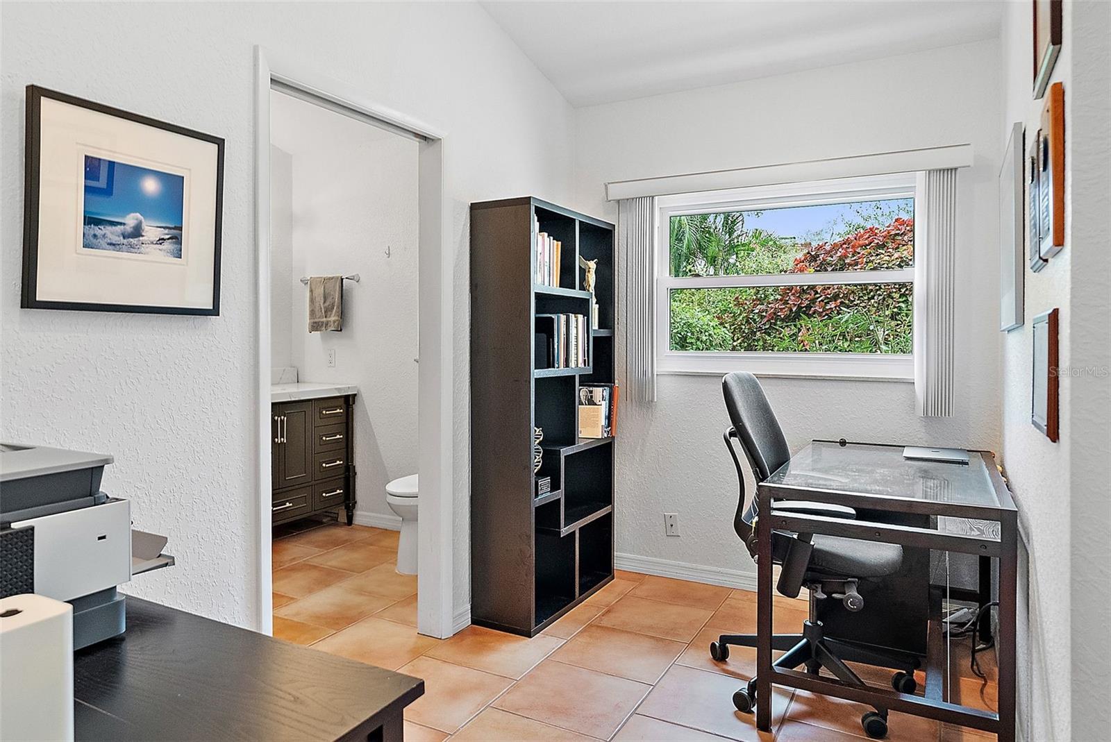 Office Nook in Primary Bedroom