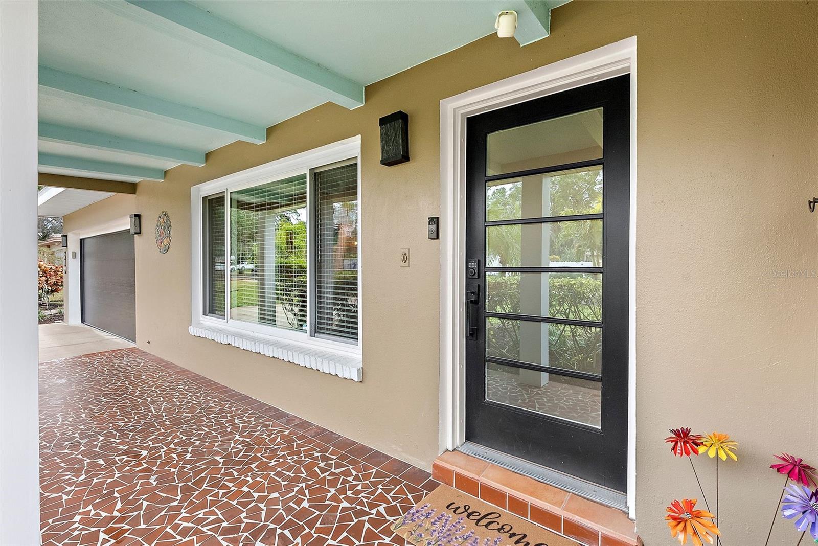 Porch Entrance to the home