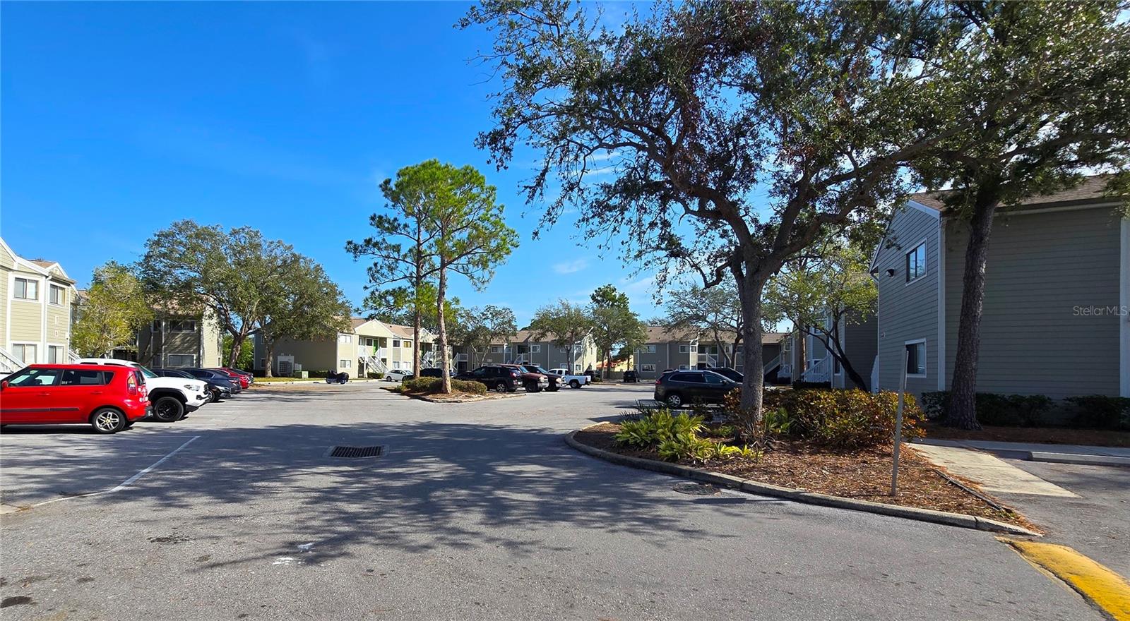 Brittany's Place Condos parking area