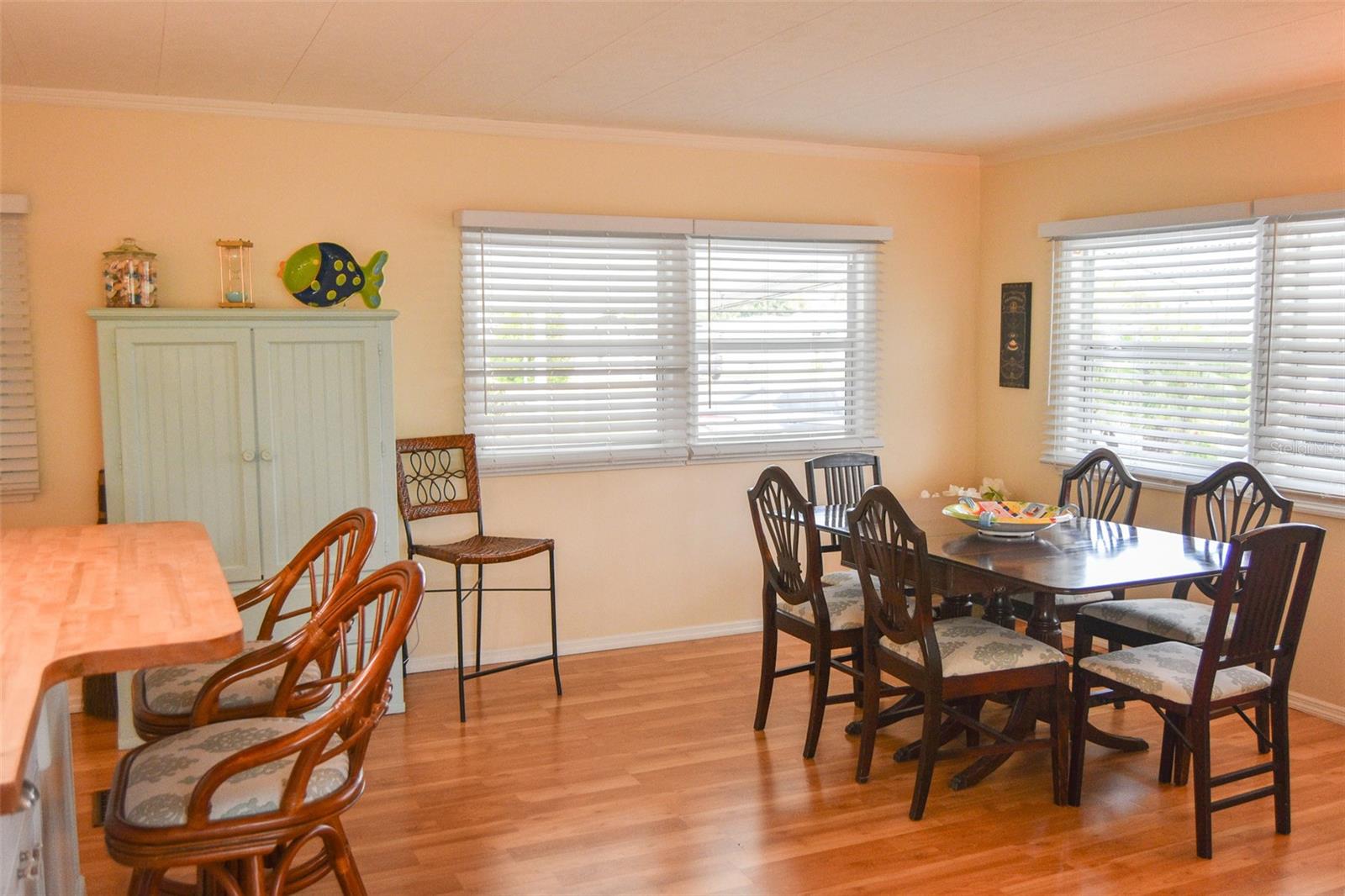 Another angle of Dining room