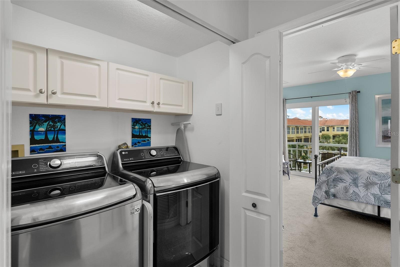 Second Floor Laundry Closet