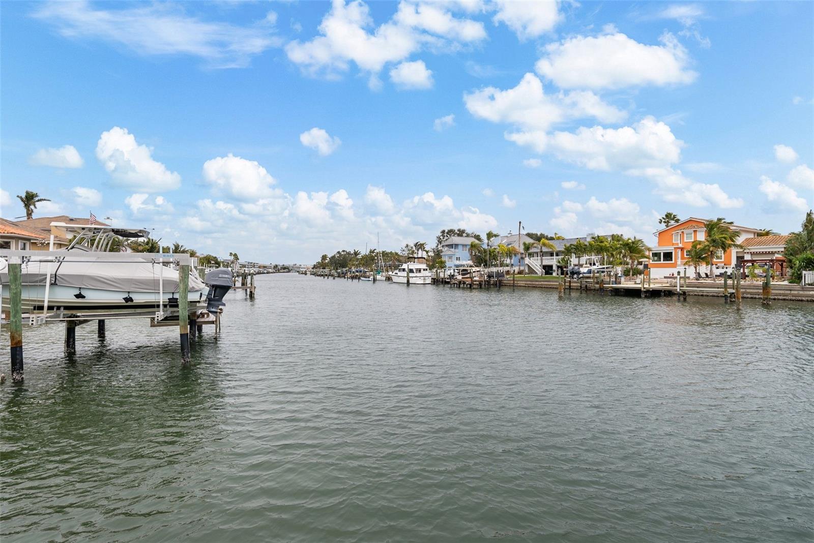 Paver Sidewalk along the Boat Docks