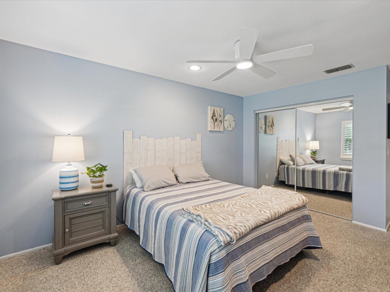 Bright, Airy and Freshly Painted Guest Bedroom