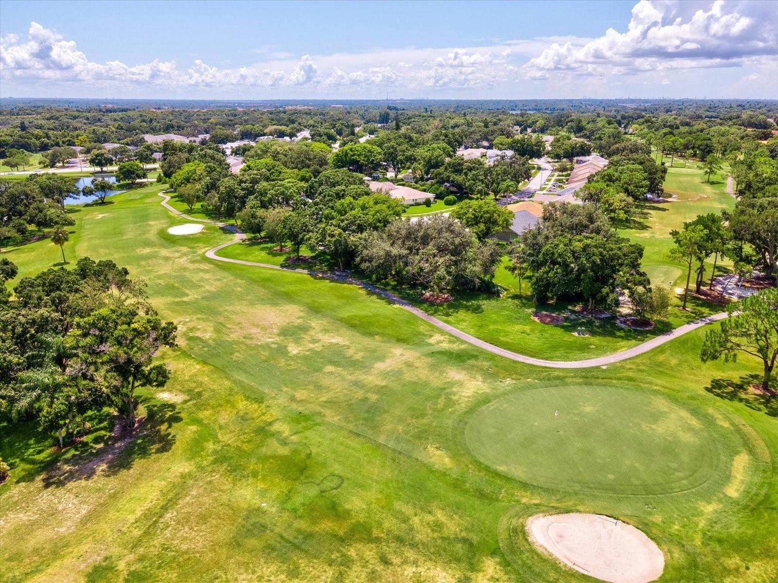 Private golf course - free to residents of Highland Lakes