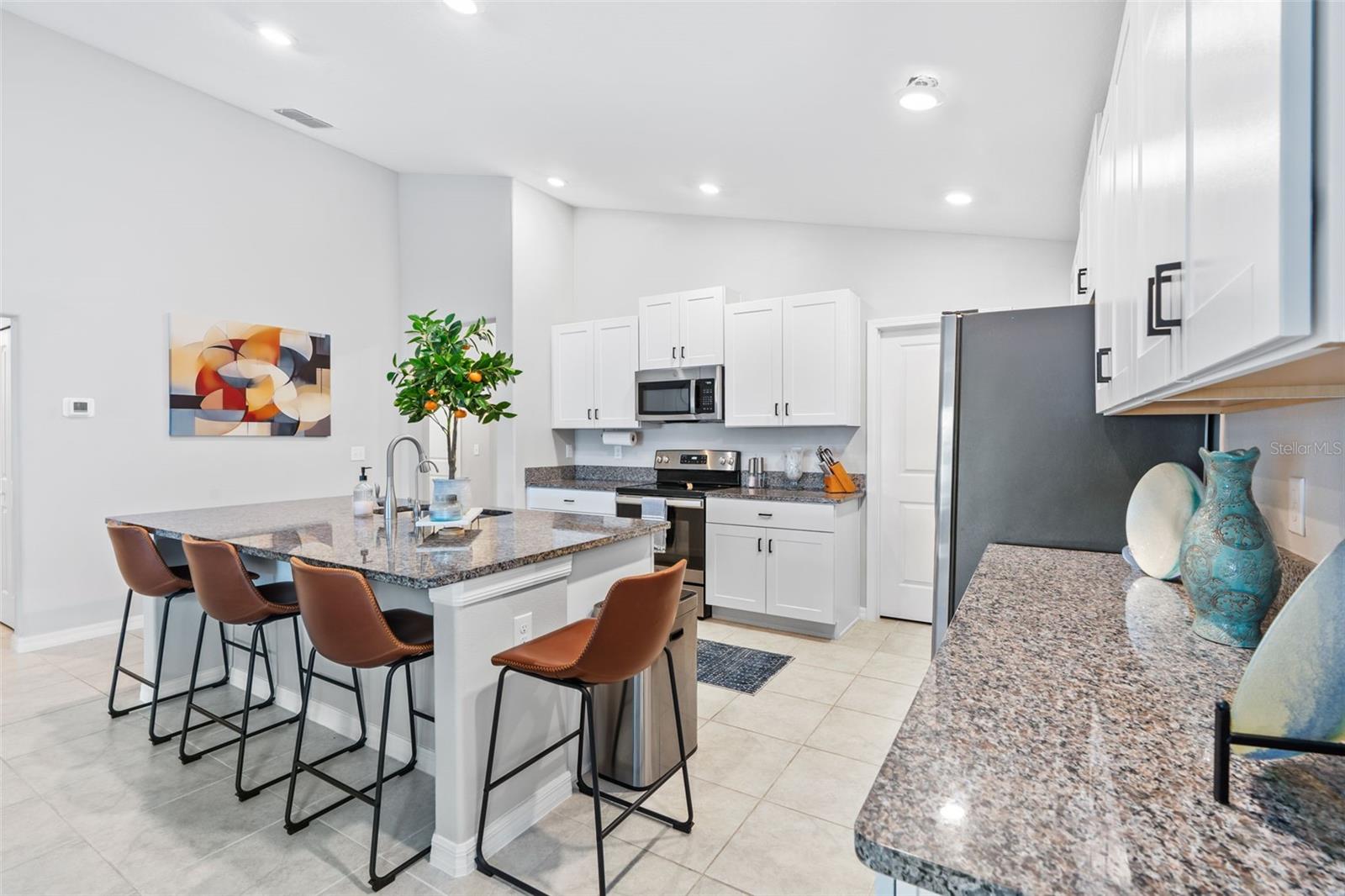 Loads of counter space in the kitchen   13557 Willow Bluestar Lp, Riverview, FL 33579