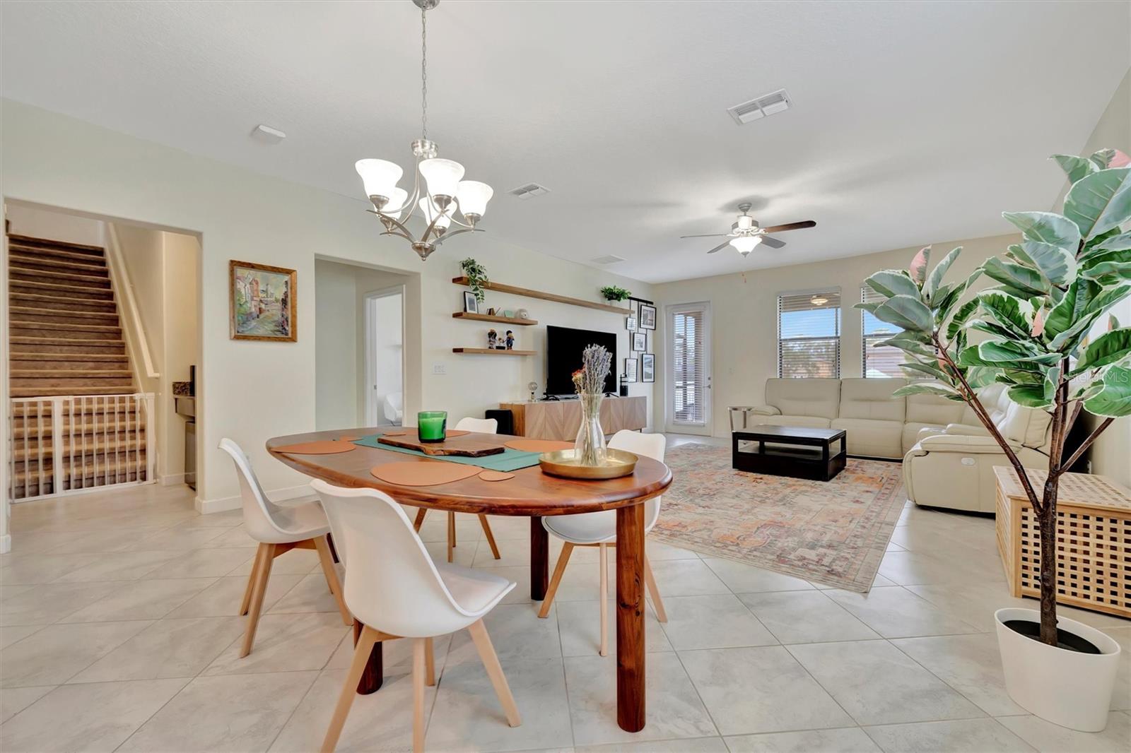 Dining Area to Living Room