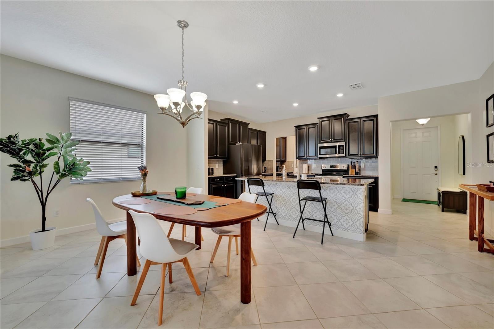 Dining Area to Kitchen