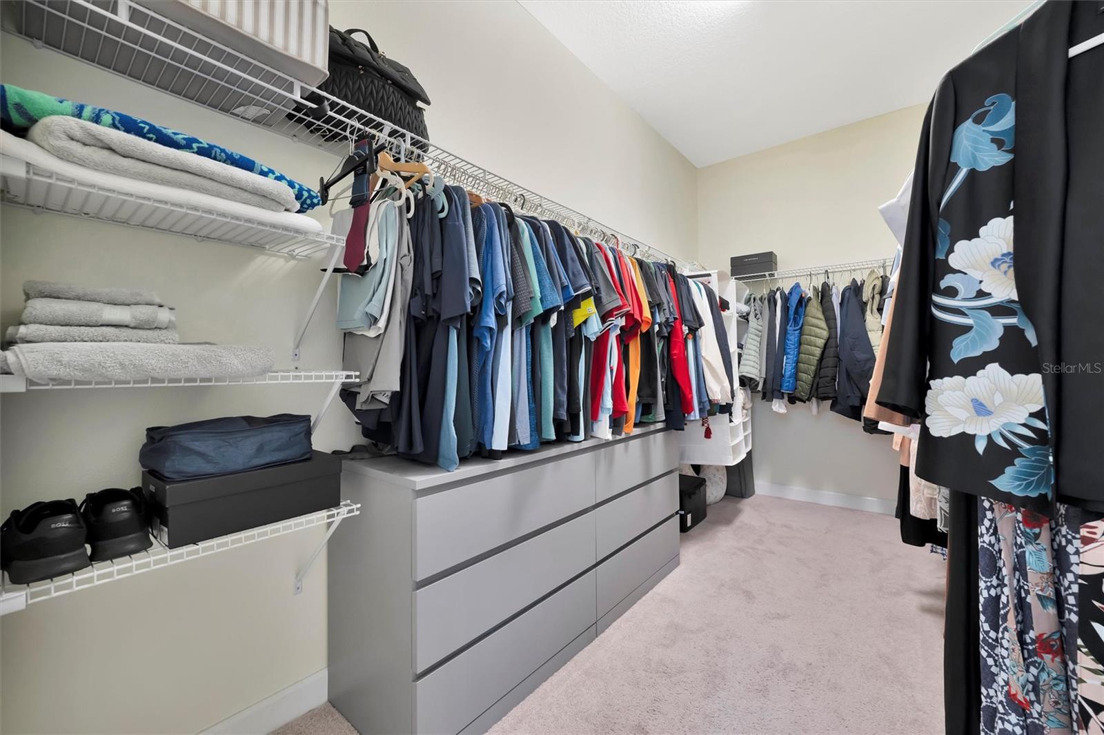 Primary Bedroom walk in Closet