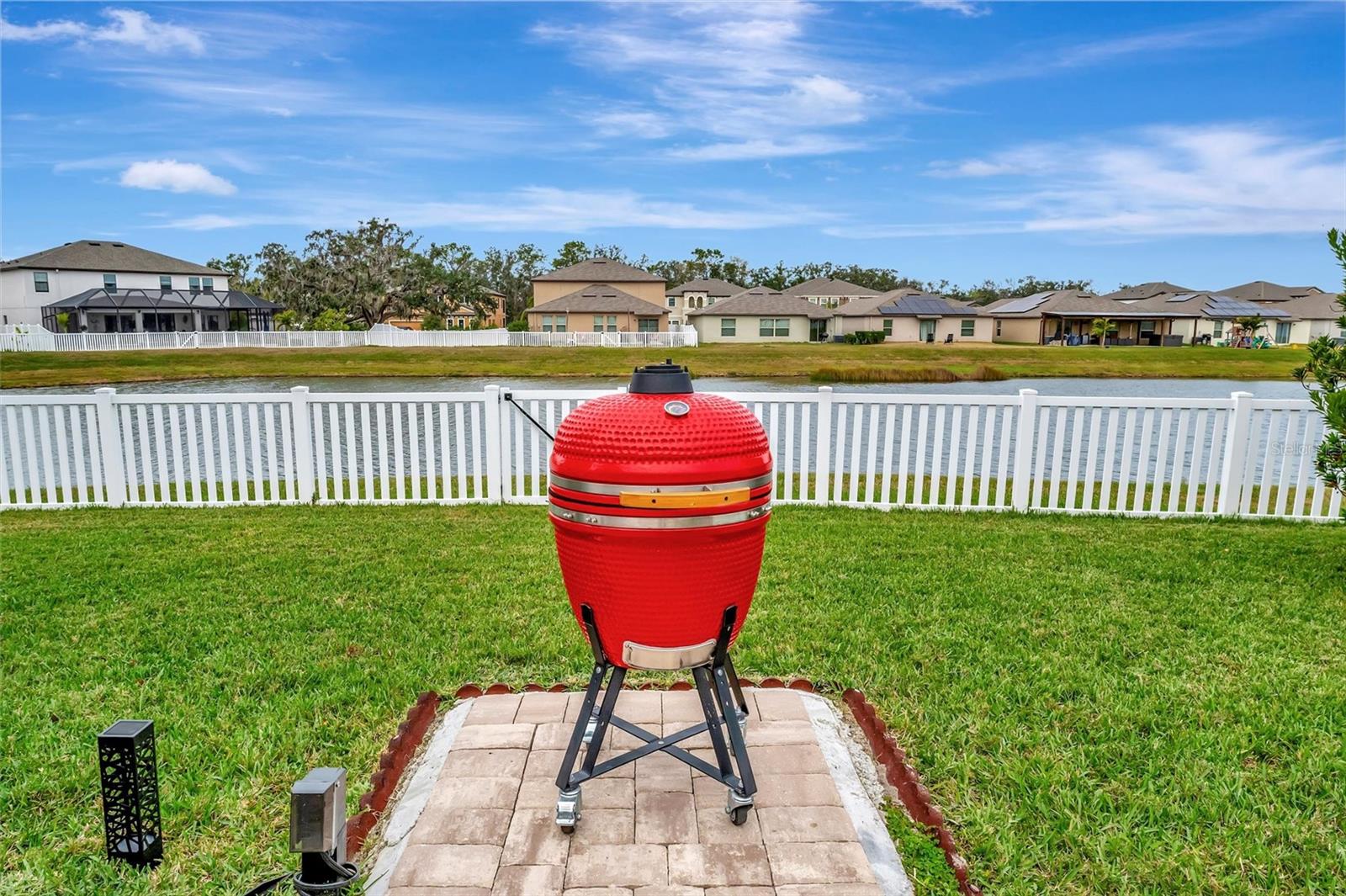 Large Backyard area