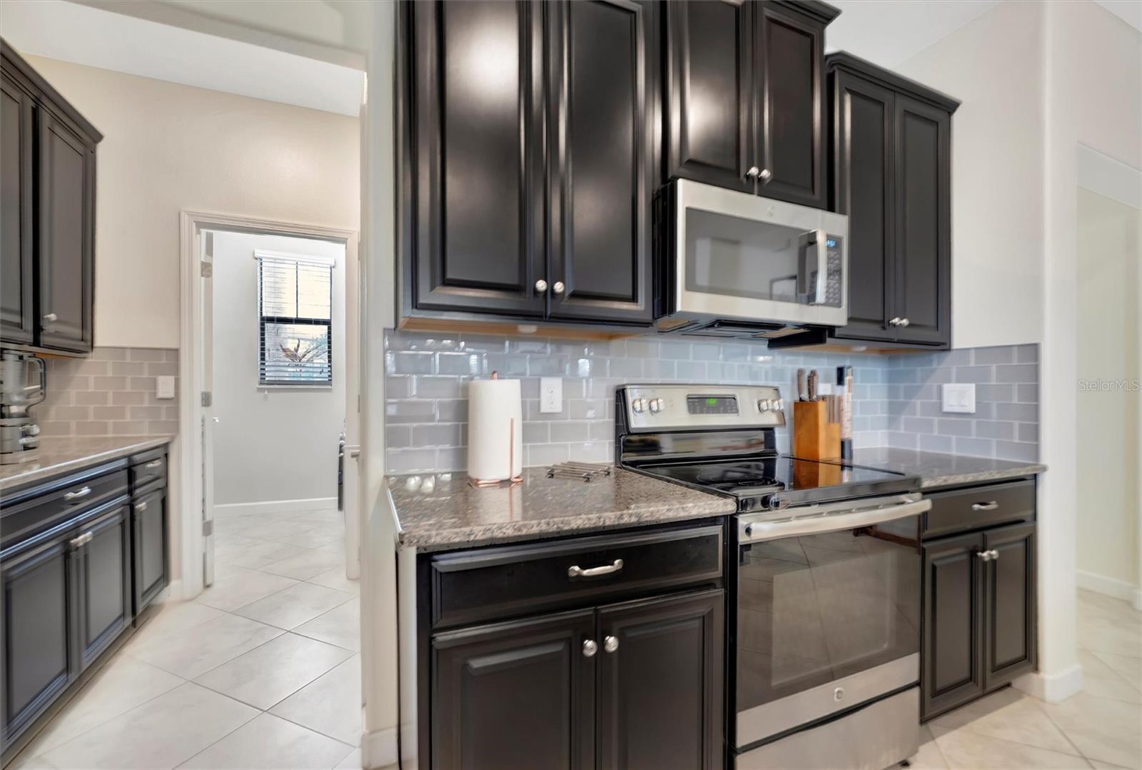 Kitchen to Laundry Room View